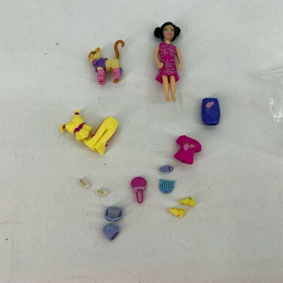 Vintage Polly Pocket Dolls Lot Collection Retro Toys - Picture 4 of 4
